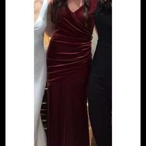 Revelry Velvet Bridesmaid Dress